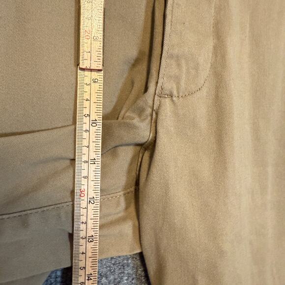 Lee Pants Mens 40x32 Beige Extreme Motion MVP Relaxed Straight Chinos Stretch - Picture 11 of 11